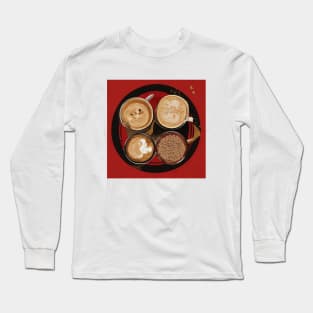 Coffee Decaf Vintage Since Roast Retro Long Sleeve T-Shirt